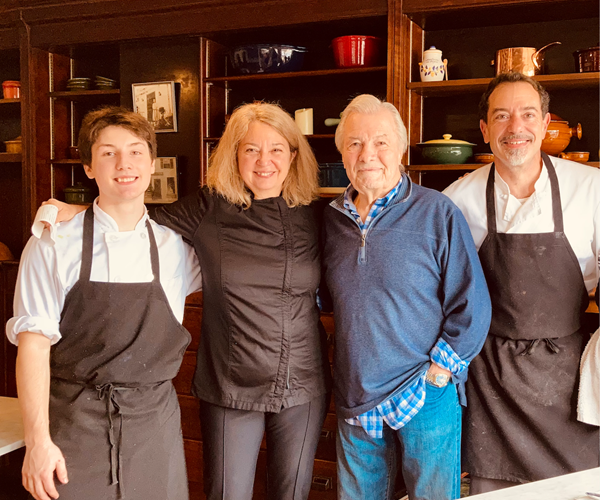 Jacques Pepin and the team at Cocotte